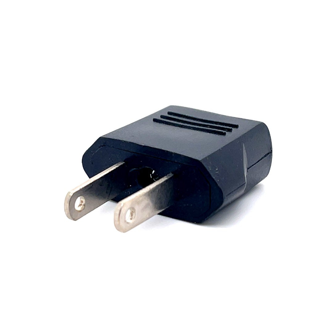 2-pin Round To 2-pin Flat AC Adaptor (1pc) – CABLESmart