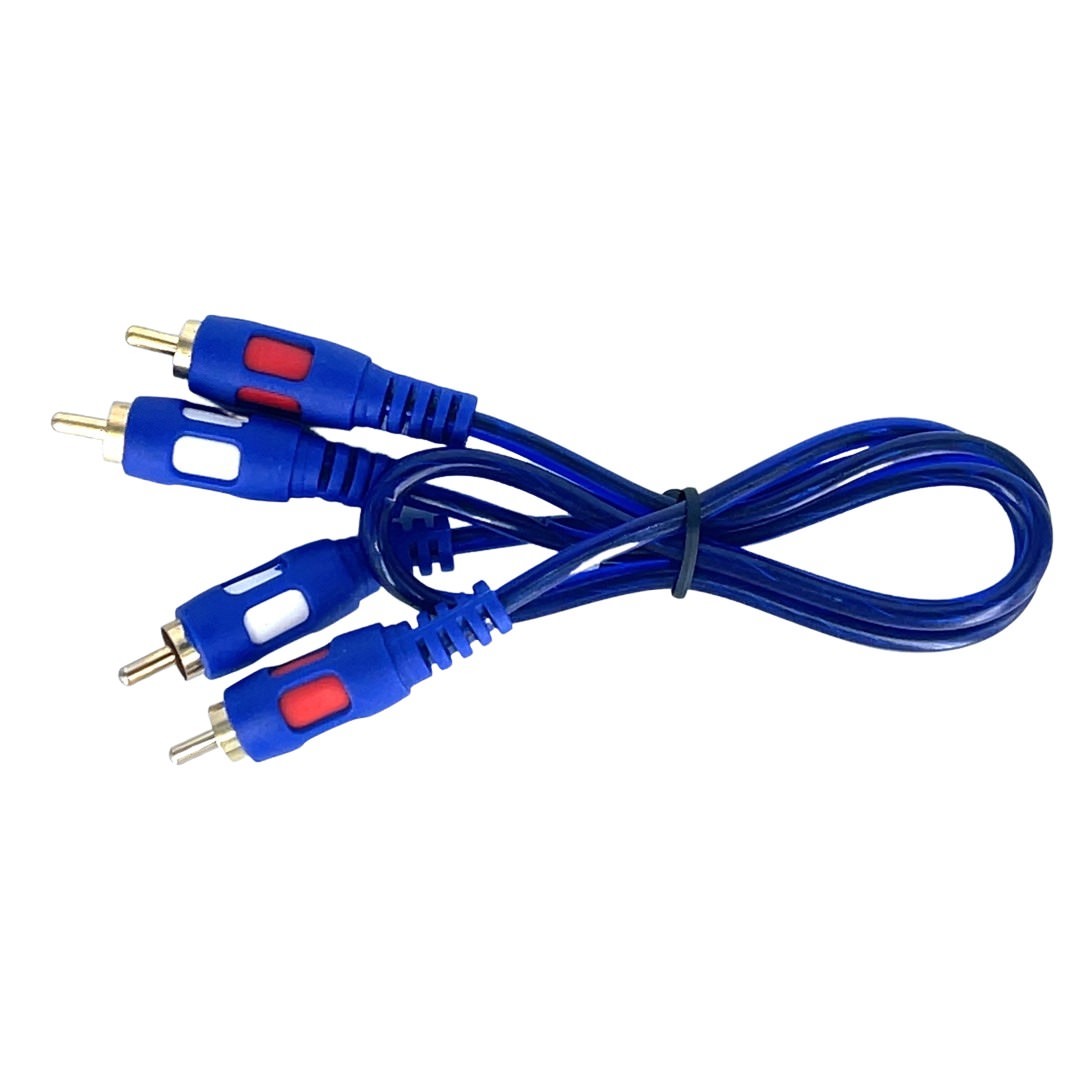 2RCA Male to 2RCA Male Cable (0.5m) (Gold)