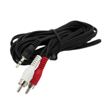 3.5mm Stereo Male to 2RCA Male Cable (5m) - CABLESmart