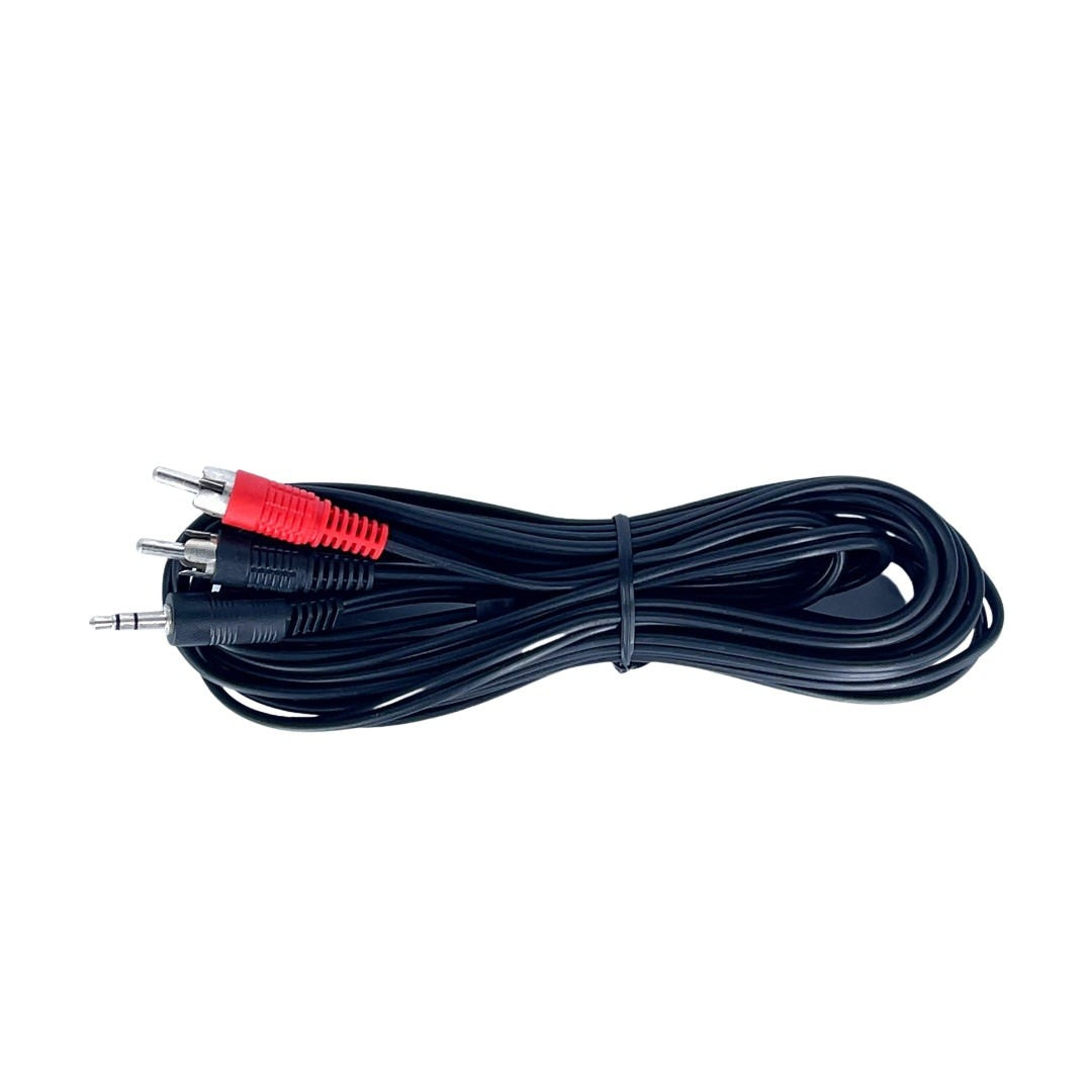 3.5mm Stereo Male to 2RCA Male Cable (5m)